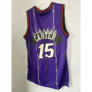 Nike Team Vince Carter #15 Toronto Raptors Jersey M +2 Length Vintage